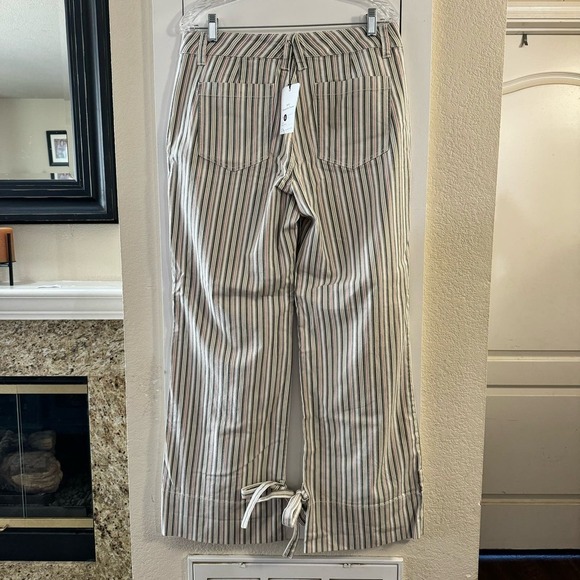NWT Cabi Convertible Striped Trouser Size 10 - Picture 9 of 13
